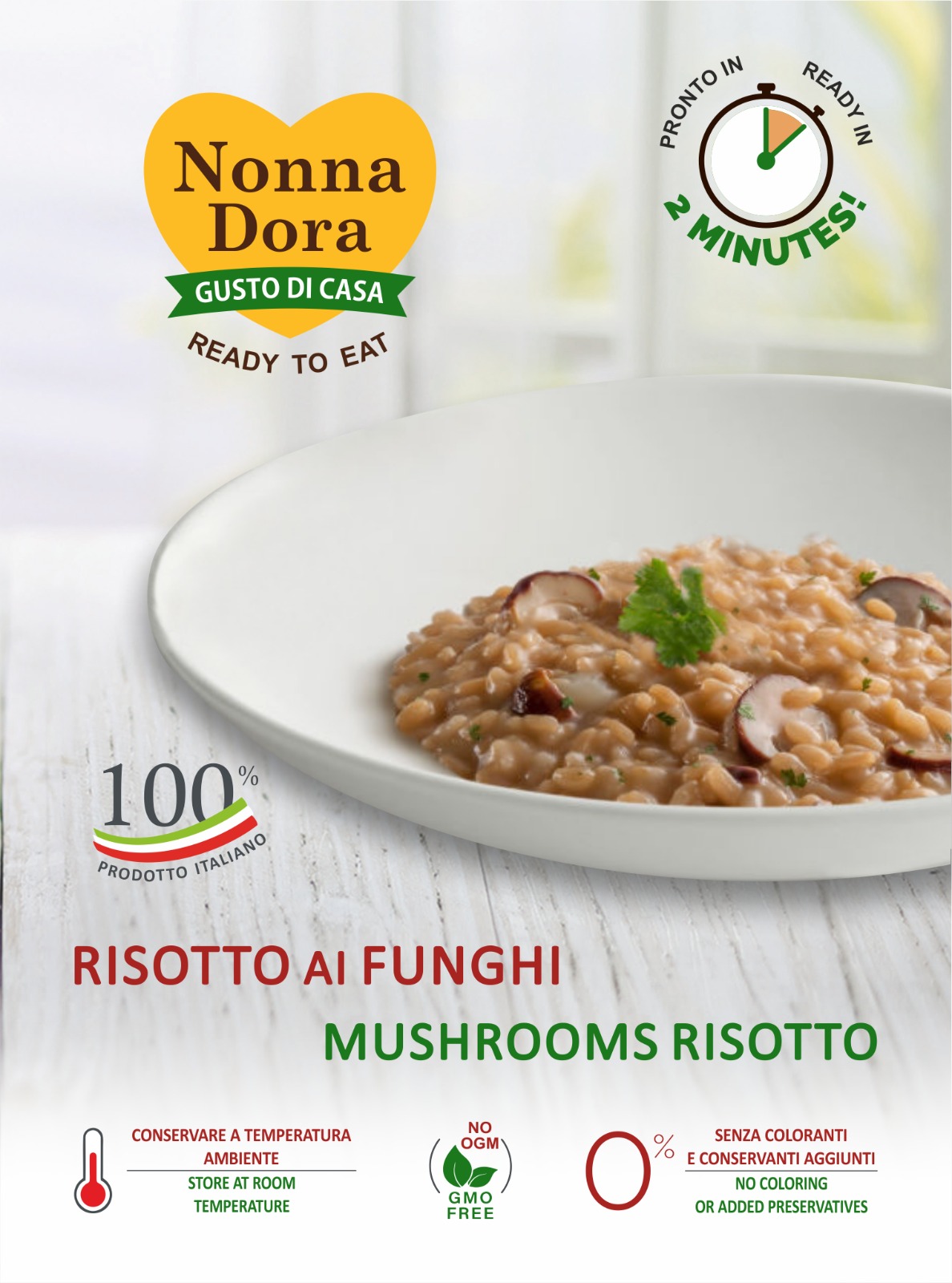 Mushrooms Risotto