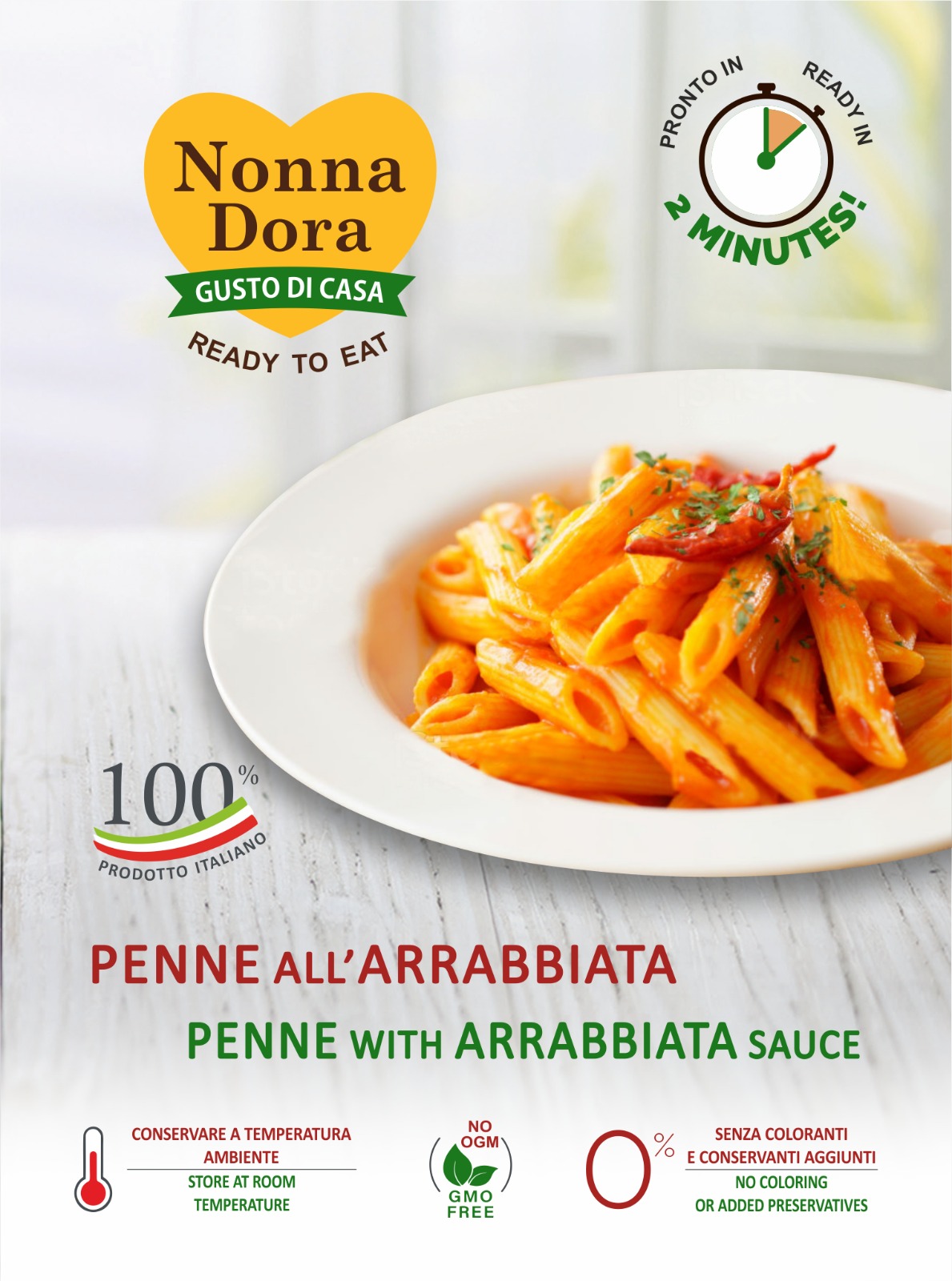 Penne with Arrabbiata sauce